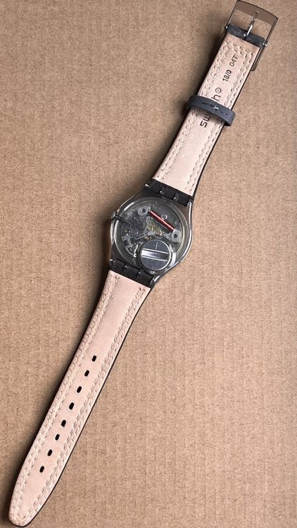 Swatch Montres: Swatch Gent Uhr, Lederarmband – D'occasion à Grenchen par chththl 6