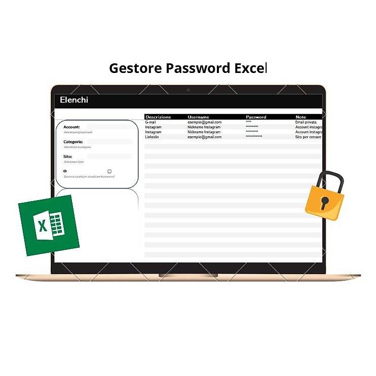 Altro per Ufficio & Commercio: Gestore Password – Nuovo (secondo la descrizione) da Chiasso venduto da Sasy2001