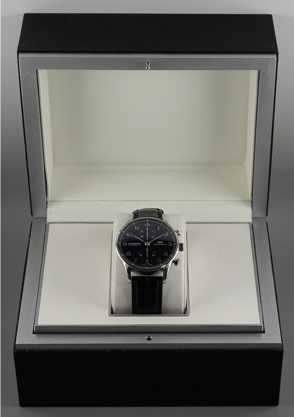 IWC Orologi: IWC Portugieser schwarz, IW3714 – Usato da Meilen venduto da Anonymous3 4