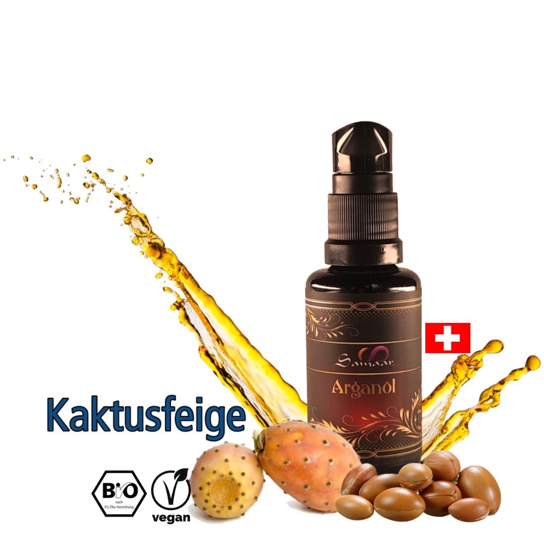 Cura del viso: Arganöl mit äth. Öl - Kaktusfeige 30ml – Nuovo e nell'imballaggio originale da Schiers venduto da Heluma