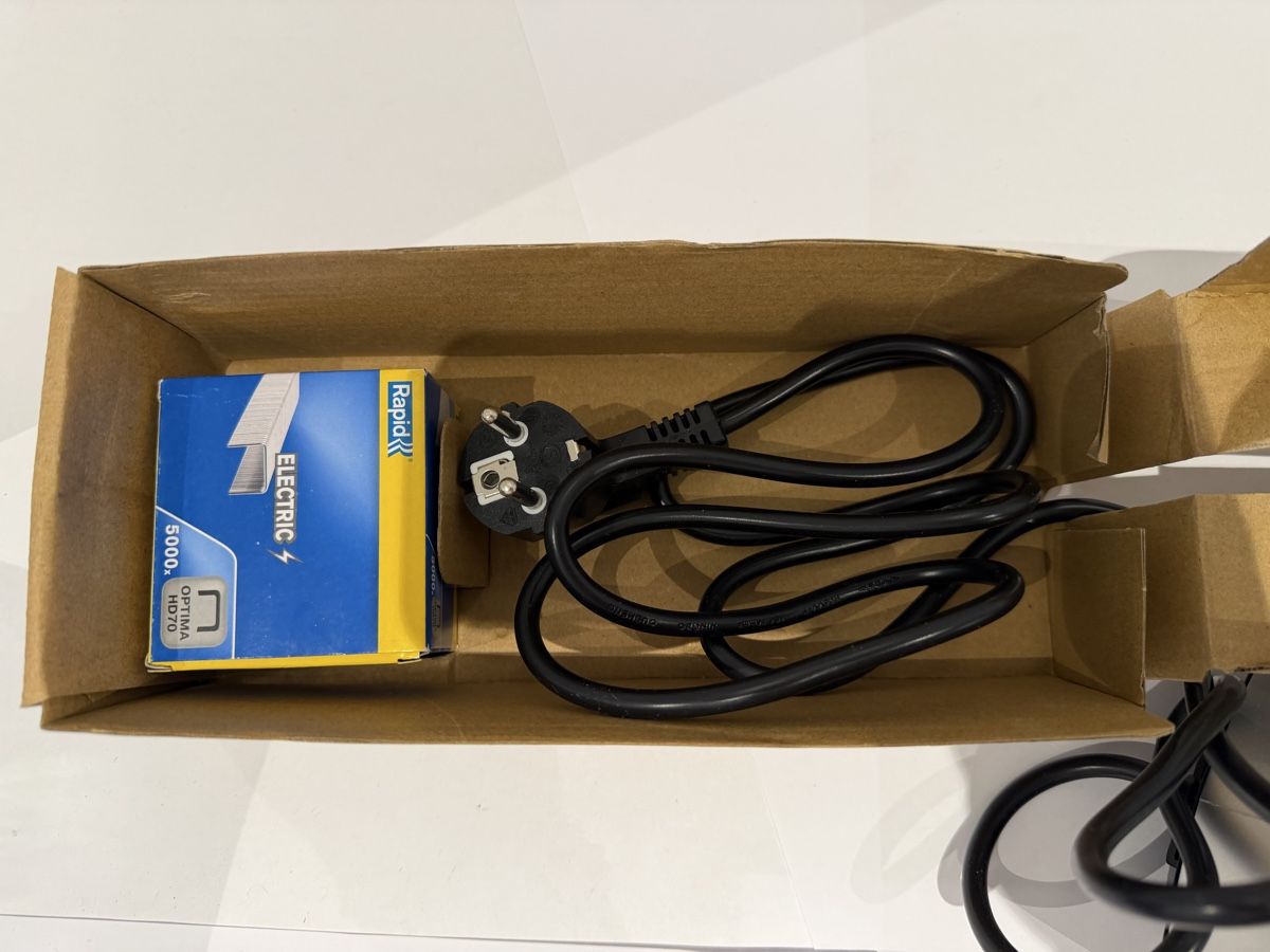 Tutti gli attrezzi: Tacker Rapid Optima 45, elektrischer Heftapparat – Nuovo (secondo la descrizione) da Richterswil venduto da jam_rwv8 3