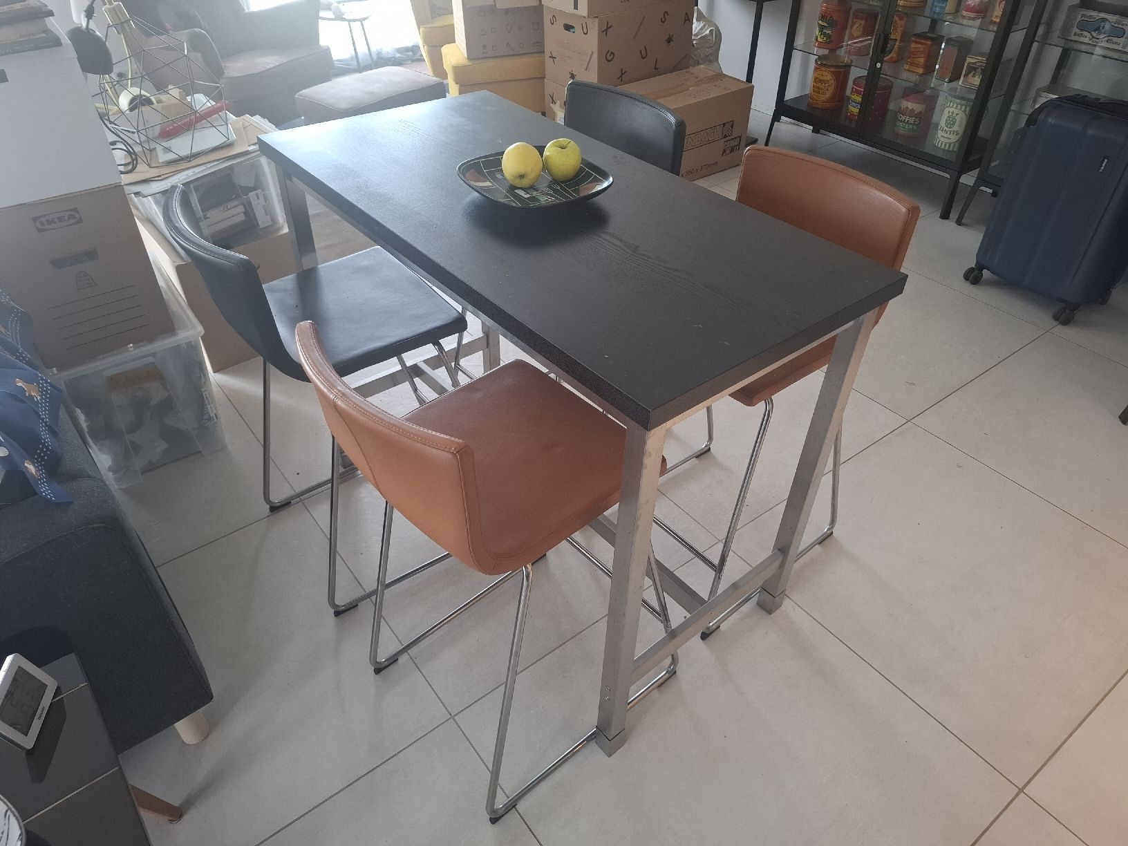 Ikea Tischset: Esstisch / Bartisch / Hochtisch / 4 Stühle / IKEA – Gebraucht aus Ottenbach von Rasenmaeeher 1