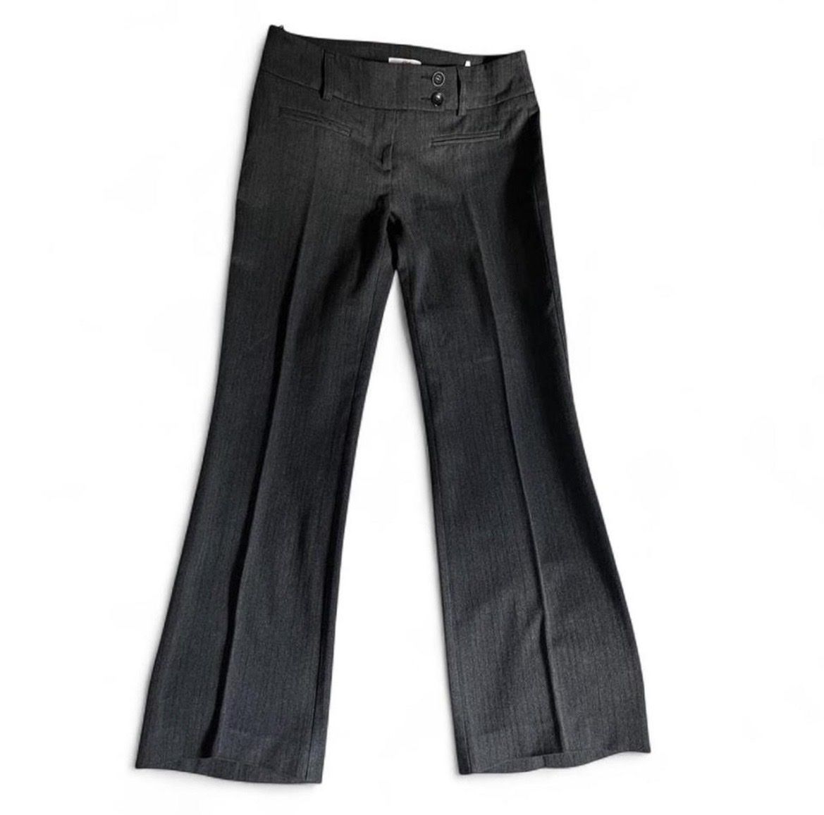 S.Oliver Pantaloni: grau gestreifte Anzughose Low Waist – Nuovo (secondo la descrizione) da Vaduz venduto da bestbest