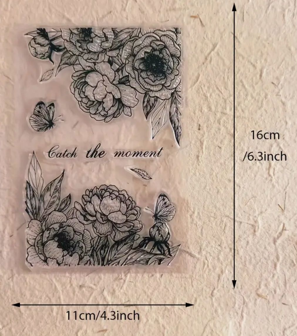 Timbri: Rosen -  11x16cm Silikonstempel – Nuovo e nell'imballaggio originale da Frenkendorf venduto da jazzplatten 1