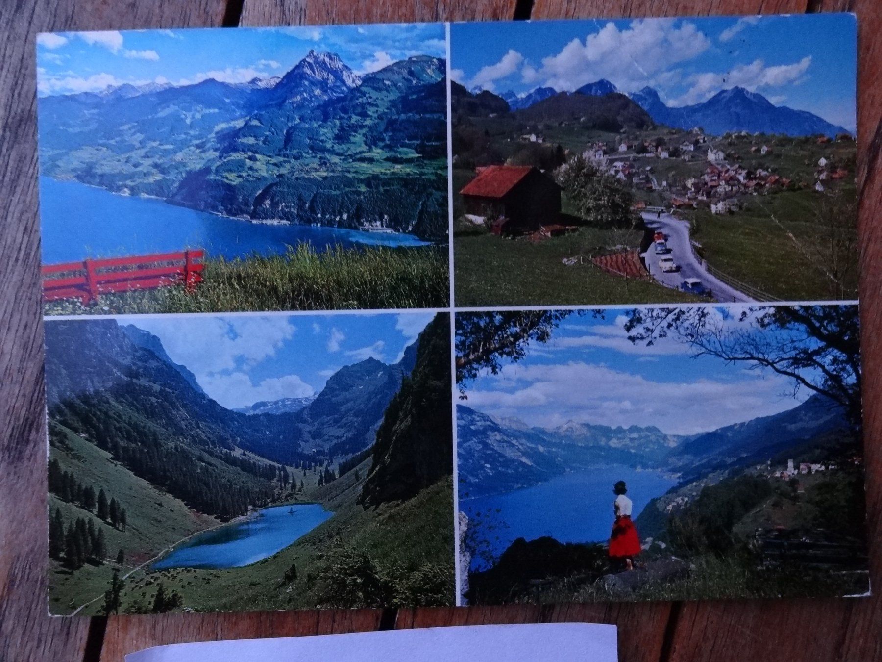 Cartoline postali: Walensee Höhenstrasse 1979 – Usato da St Léonard venduto da Riglin