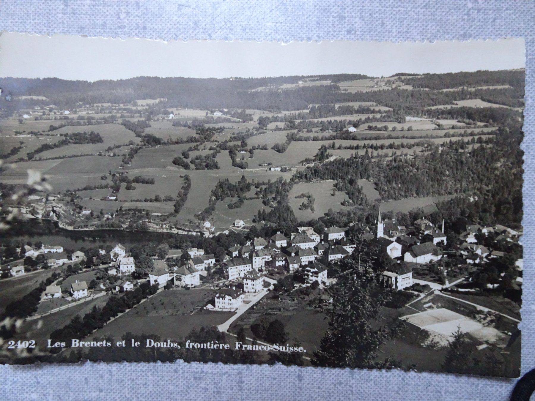 Cartoline postali: Le Locle, les Brenets et le 2x Doubs – Usato da Biel/Bienne venduto da Ligurie 3