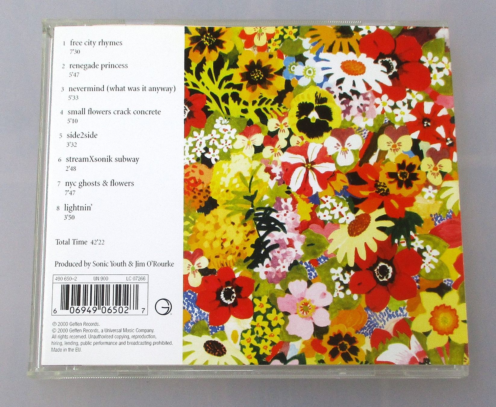 CDs: SONIC YOUTH - NYC Ghosts & Flowers – D'occasion à Wattwil par Muriel11 1