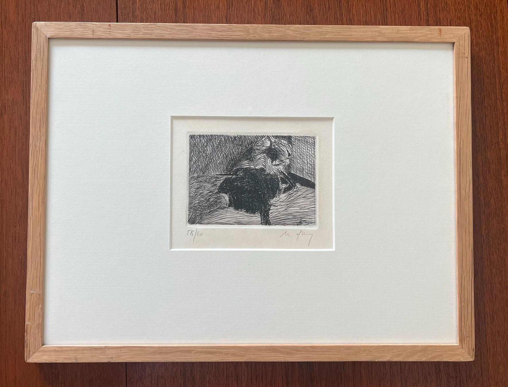 Incisioni: Gravure "Personnage abstrait" – Usato da Cologny venduto da flo_7dnj