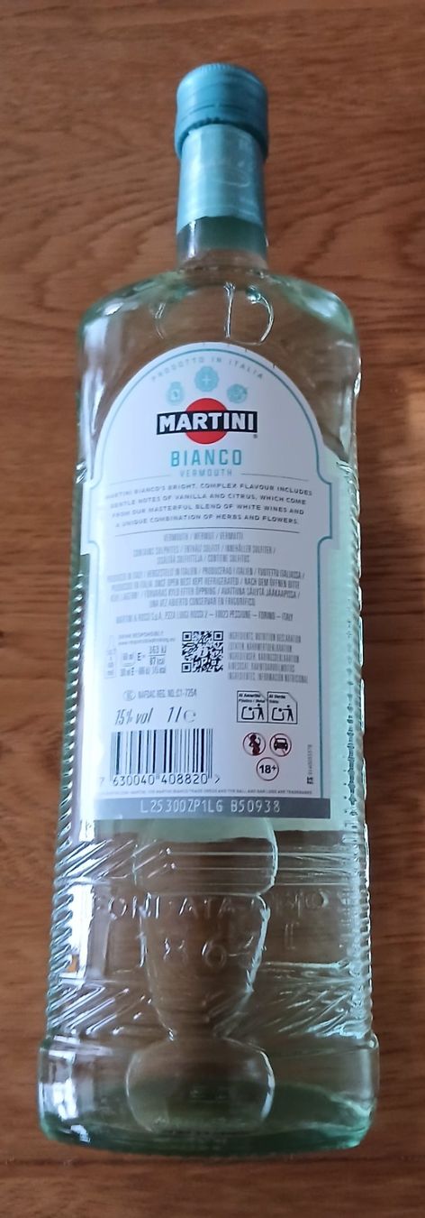 Martini Bevande alcoliche: Martini Bianco Vermouth – Nuovo e nell'imballaggio originale da Sirnach venduto da Rkressig 1