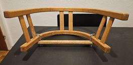 Schlittensitz aus Holz für Kinder