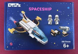 Blockz Spaceship Weltraum Spielzeug, 208 Teile, 6+