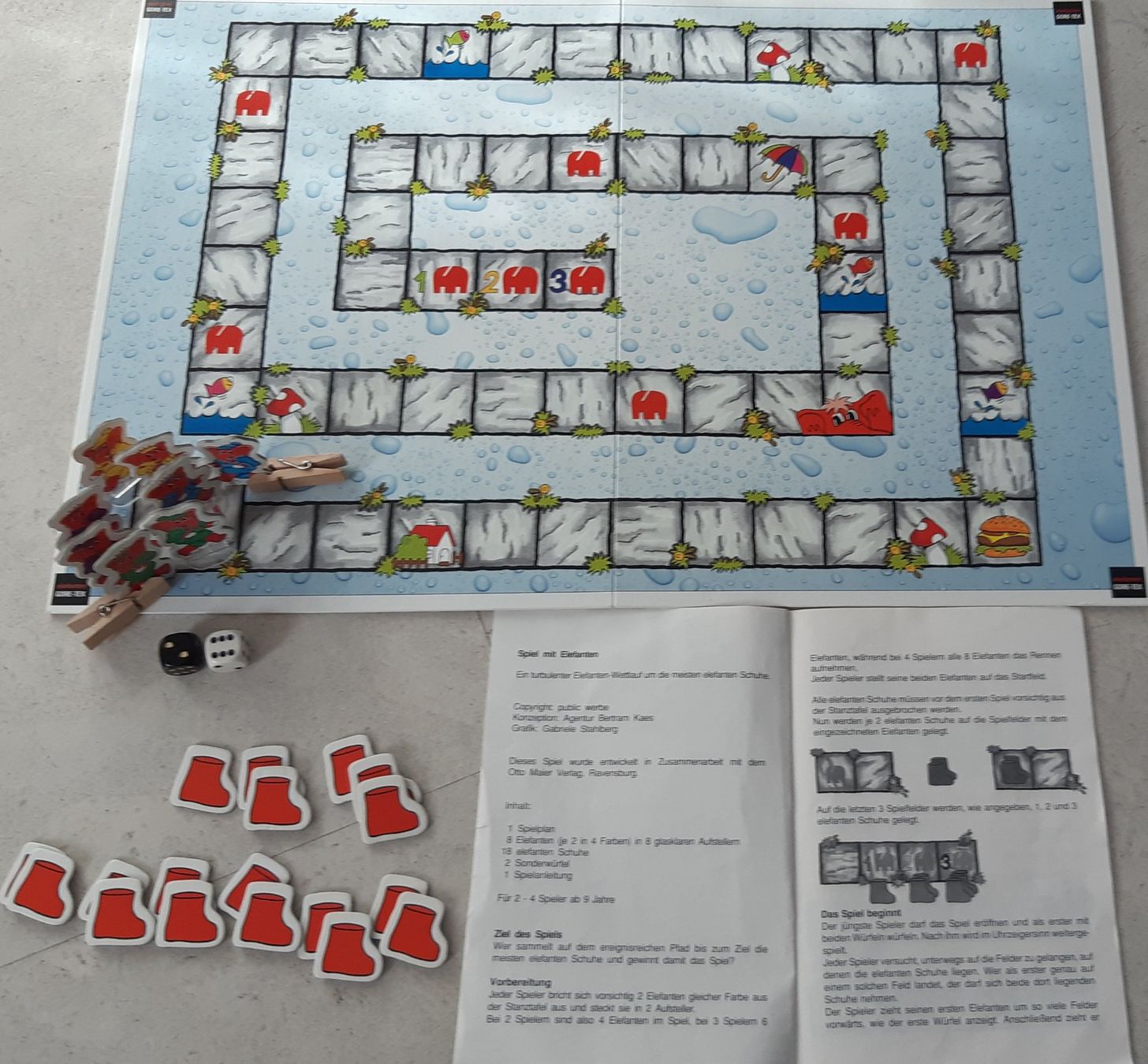 Giochi: Würfel-Spiel mit Elefanten – Usato da Trubschachen venduto da MarianneJ01 6