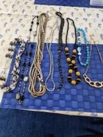 Schmuck Set Clipohrringe Halsketten Armbänder Modeschmuck 
