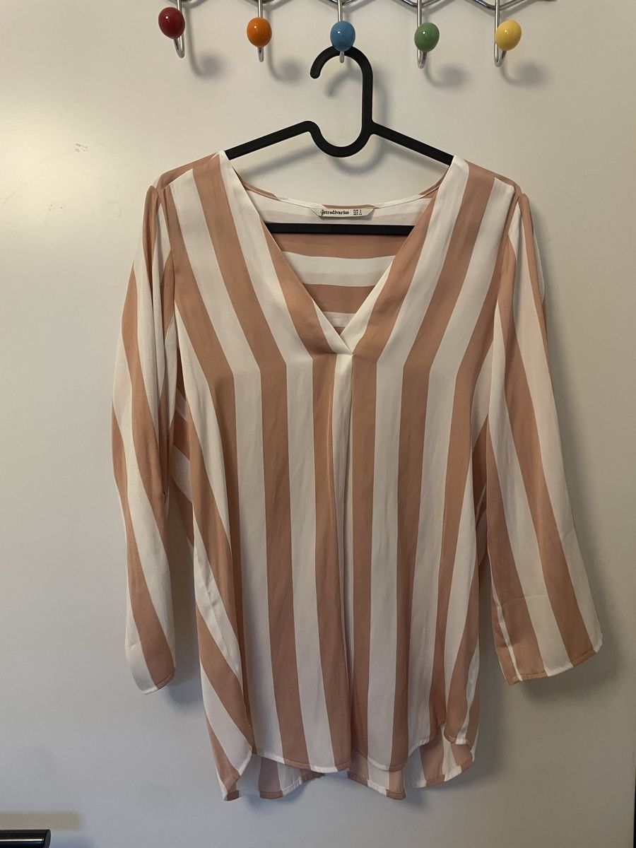 Stradivarius Camicette: Camicia a righe Stradivarius, taglia S – Usato da Bellinzona venduto da fin_x7rq