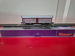 Spur N Schiebewandwagen/Schienenreinigung von ROCO 25953
