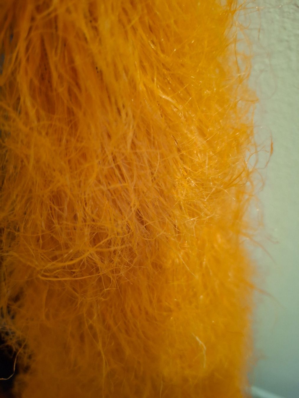 Borse da donna: Orange Fell-Tasche - Kuschelig, einzigartig, Hingucker! – Nuovo (secondo la descrizione) da Bellikon venduto da MellonCollieMitTwint 1