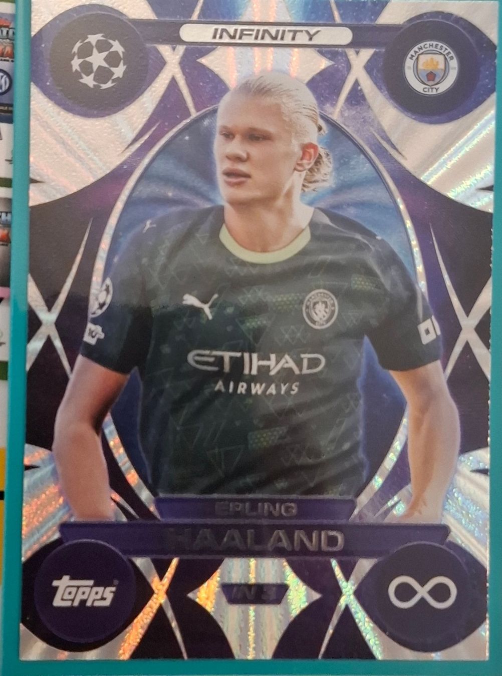 Topps Carte collezionabili: Topps Match Attax 25/26 Infinity Haaland – Nuovo (secondo la descrizione) da Binz venduto da tri_nj88