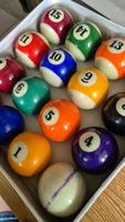 Billiardkugeln Kugeln Sport Hobby Freizeit 57.2 cm gebraucht