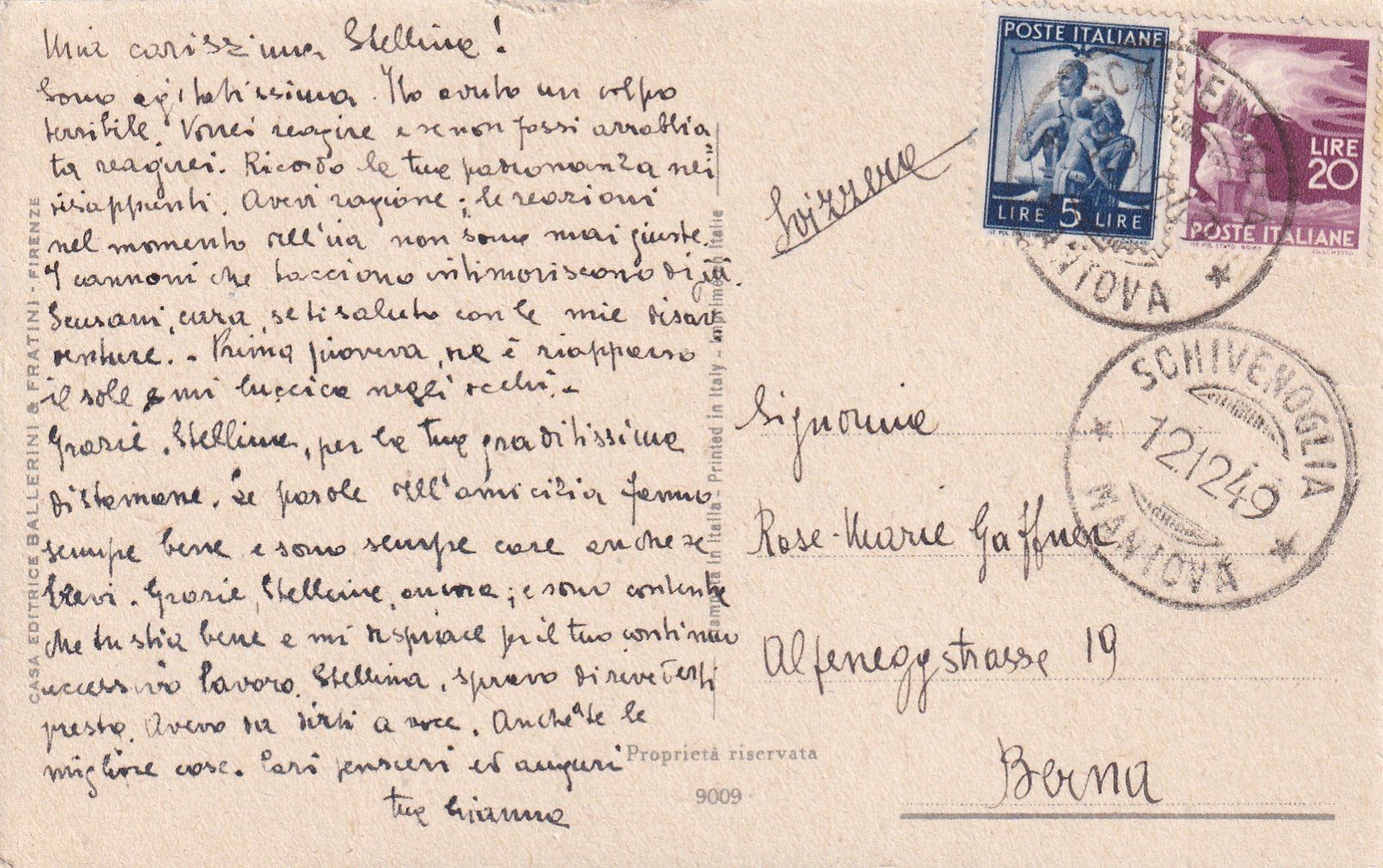 Cartoline postali: Unbekannte Landschaft /mp – Usato da Hombrechtikon venduto da Rudolf07 1