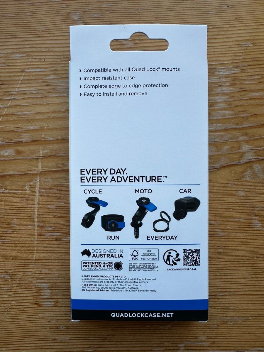 Quad Lock Cover & Protezioni schermo: Quadlock iPhone 14 Pro lot coque et vitre de protection – Nuovo e nell'imballaggio originale da Vérossaz venduto da Oraya-TCG 2