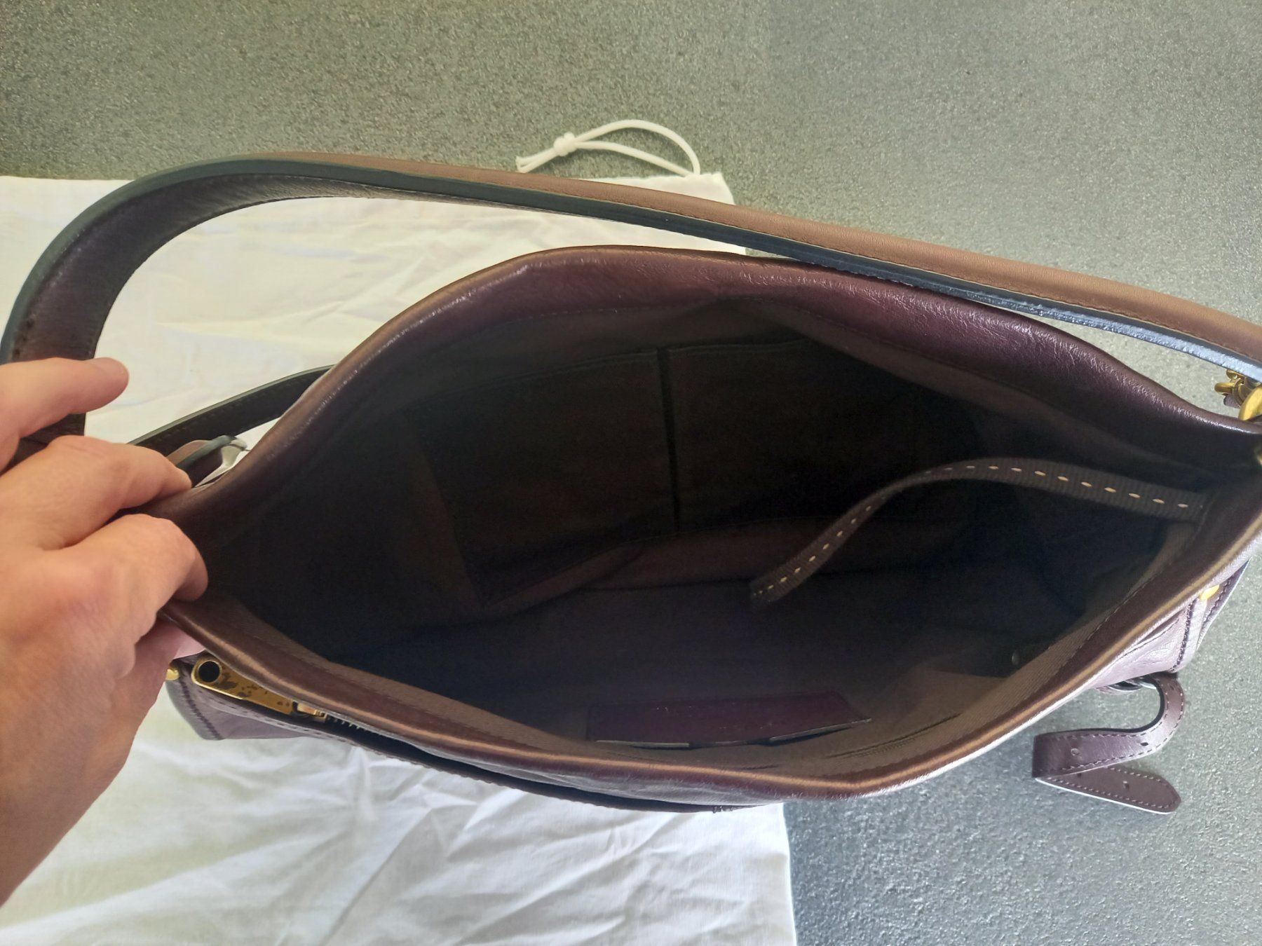 Bree Borse da donna: BREE Handtasche braun – Usato da Hünenberg venduto da 1902 2
