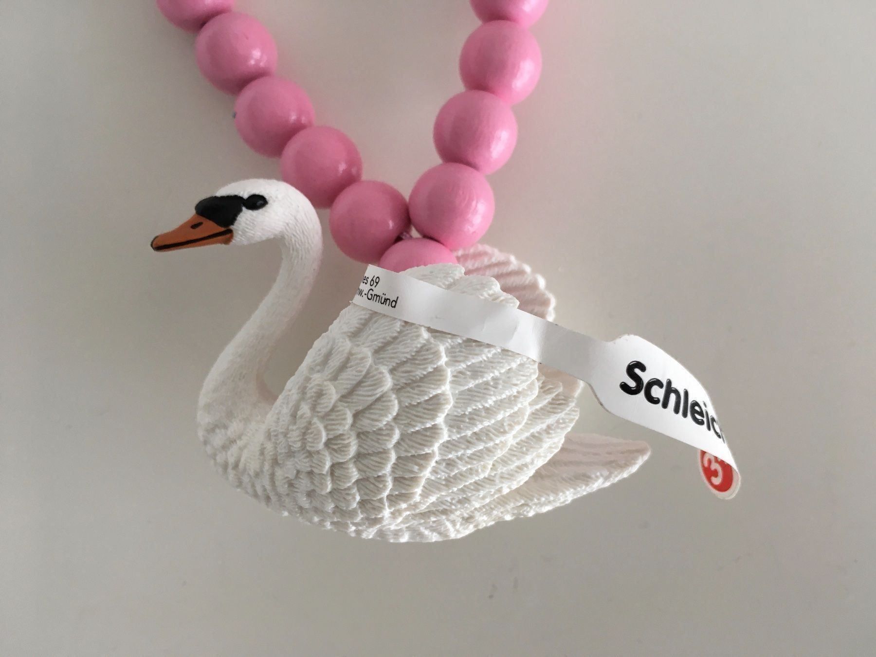 Catenine: SCHLEICH Kette Schwan Rosa – Nuovo e nell'imballaggio originale da Zollikofen venduto da poppala 5