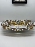 Meissen Gilt Reticulated Biedermeier Rococo 12 1/2" Centerpi