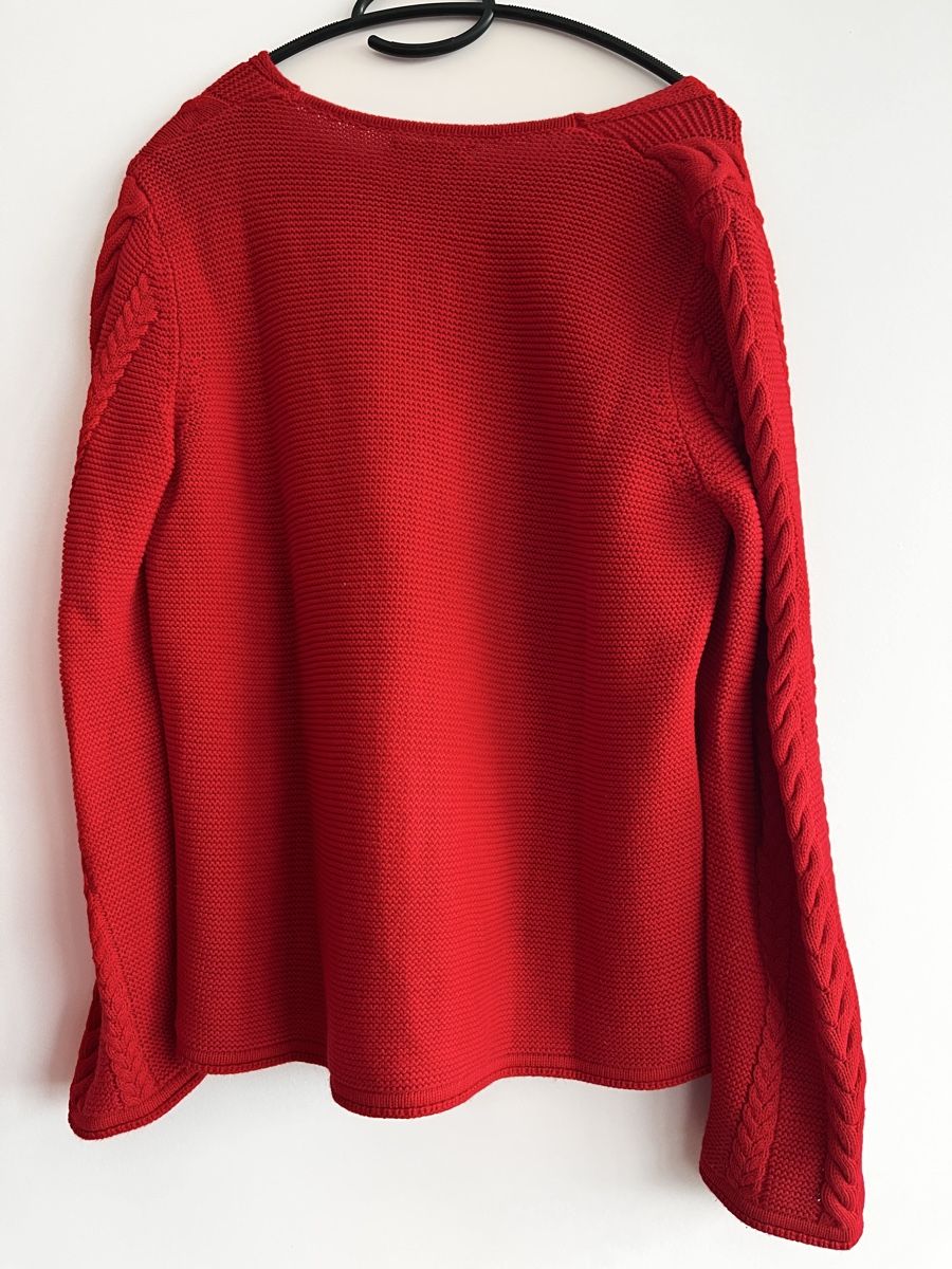 Benetton Pulls & Sweat-shirts: Pull Benetton rouge, Taille M – D'occasion à Romont FR par cat_j6ww 1