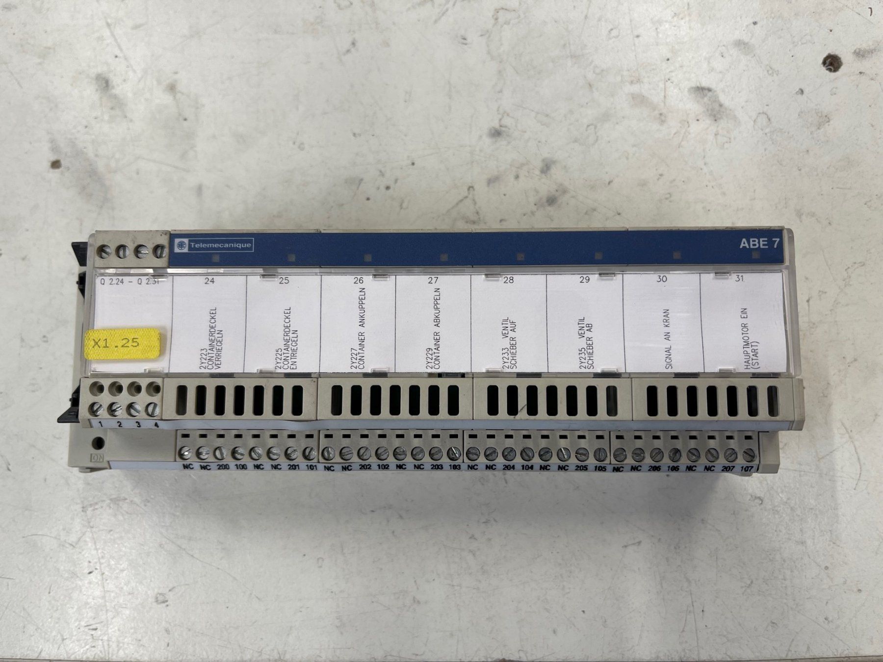 Schneider Elektronikbauteile: Schneider / Telemecanique ABE7-S08S2B1 Modul – Gebraucht aus Häusernmoos von Gouda64