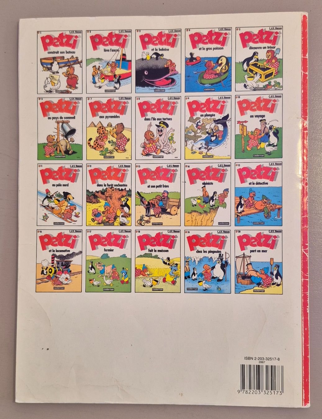 Fumetti: Petzi 17 - Petzi fermier - 1989 – Usato da Grand-Lancy venduto da loi_599y 1