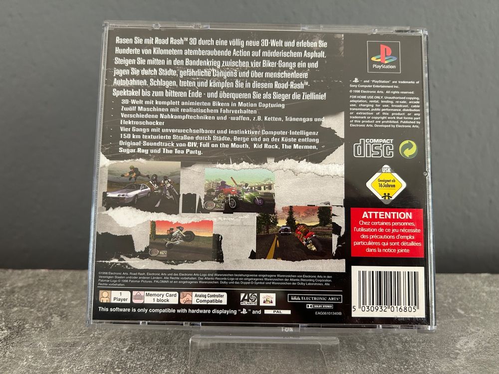 Road Rash 3D - PS1 | Kaufen auf Ricardo