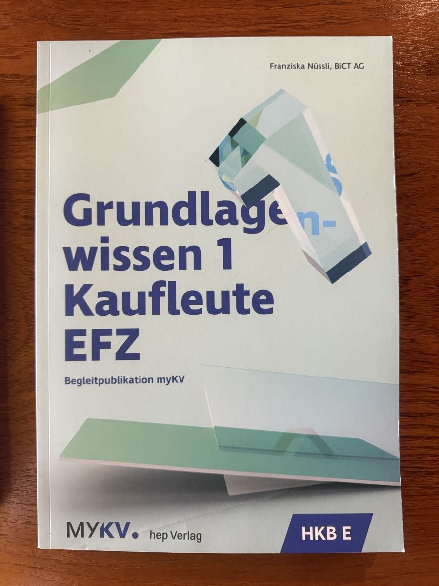 Bücher: KV EFZ Lehrnmittel – Neu (gemäss Beschreibung) aus Bolligen von lee_orange 1