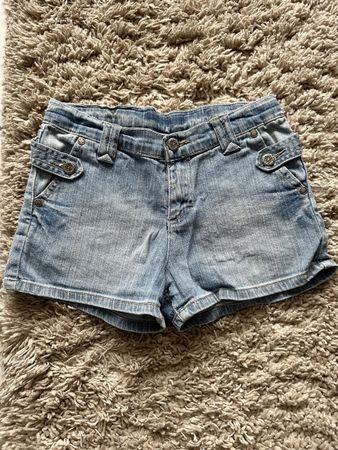 Denim Shorts - Light Blue - Size 12y