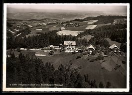 AK Emmenmatt, Gasthof Waldhäusern Moosegg, Fliegeraufnahme