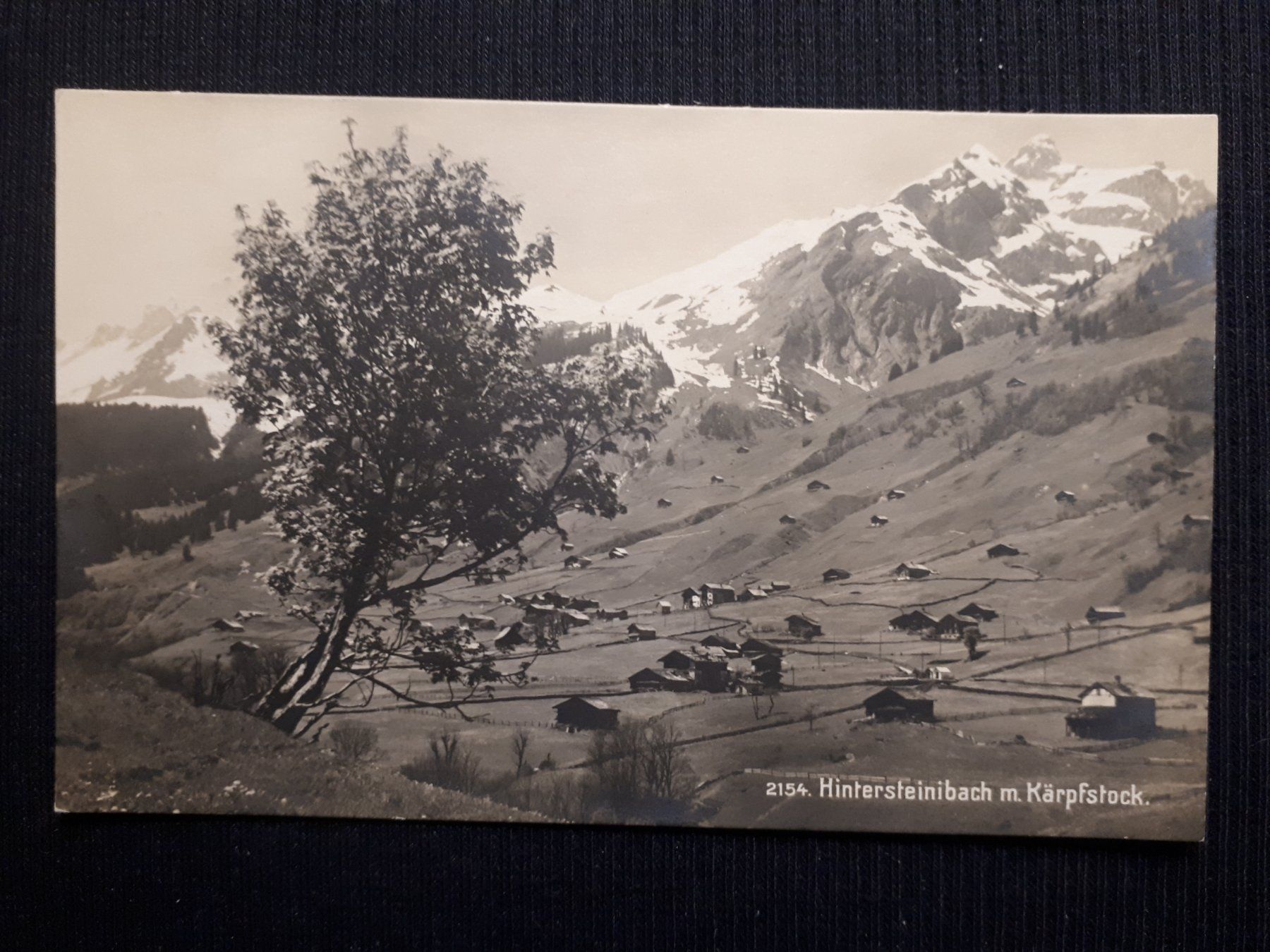 Ansichtskarten: . HINTERSTEINIBACH - KARPFSTOCK 1923 – Gebraucht aus Ponto Valentino von giorgia06