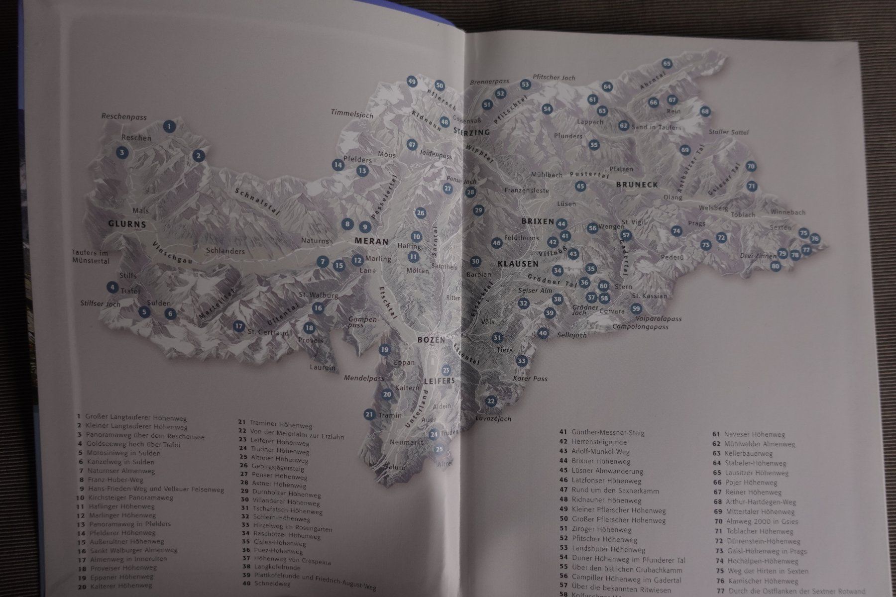 Livres: Wanderbuch Südtiroler Höhenwege – Neuf (Voir description) à Chur par JennyAlexander 2