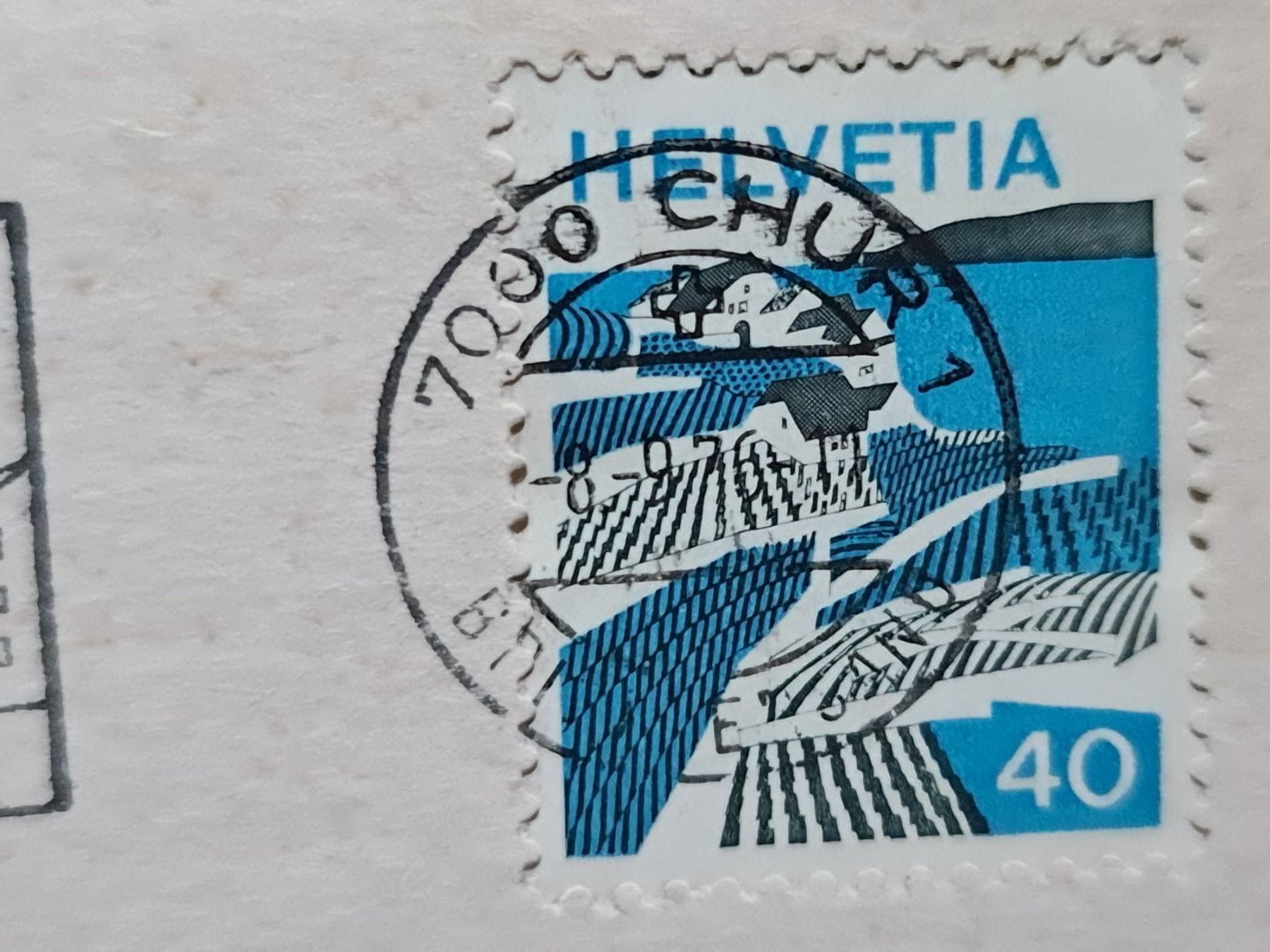 Ansichtskarten: Ansichtskarte Schafe 1976 – Gebraucht aus Dintikon von Vexi 1