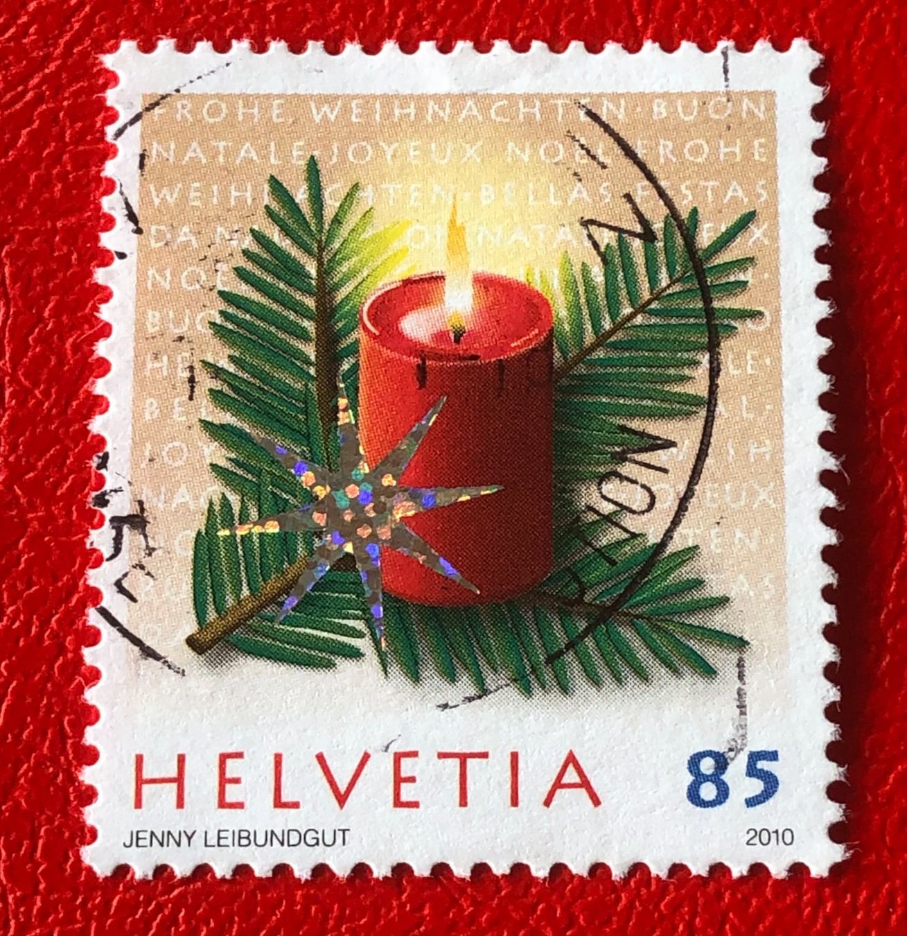 Tutti i francobolli: Nr.1373  Kerze 2010 mit Stempel – Usato da Aarau venduto da Billa007