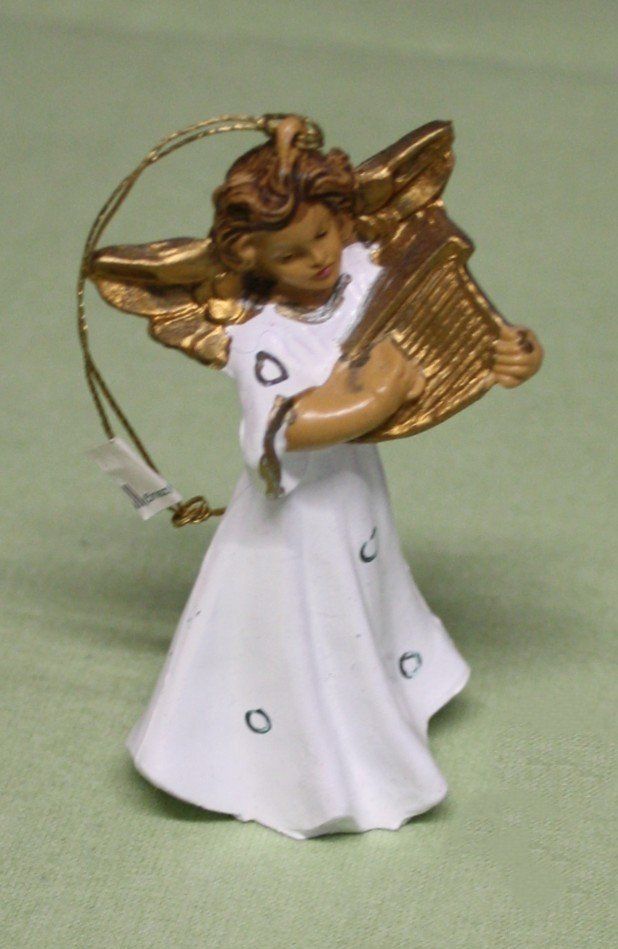 Figuren: 2 Engel mit Querflöte und Harfe – Gebraucht aus Flüelen von Alt-und-Neu 5