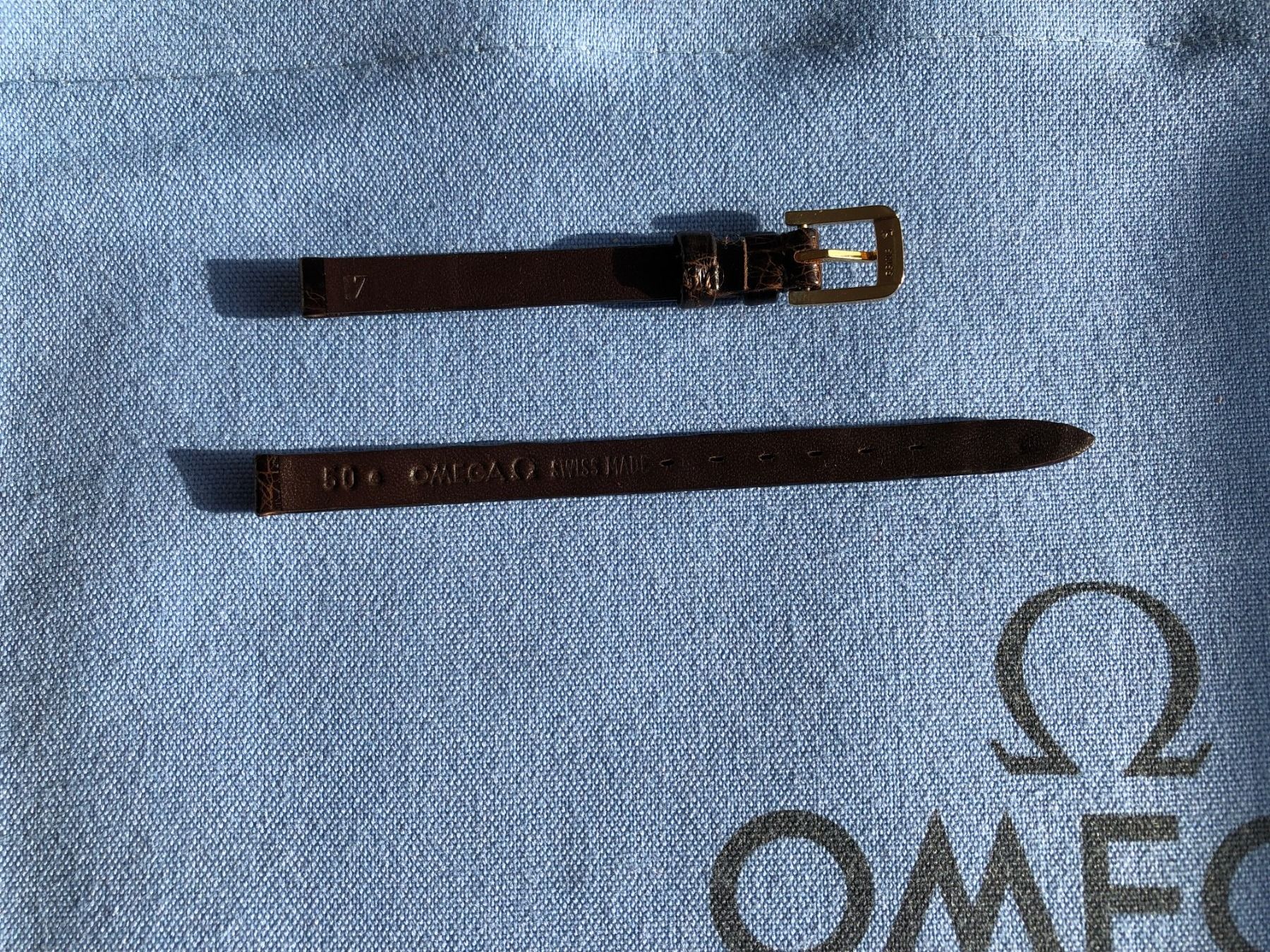 Omega Montres: Omega Uhrenarmband 7mm original – Neuf (Voir description) à Biel/Bienne par winnertaco 2