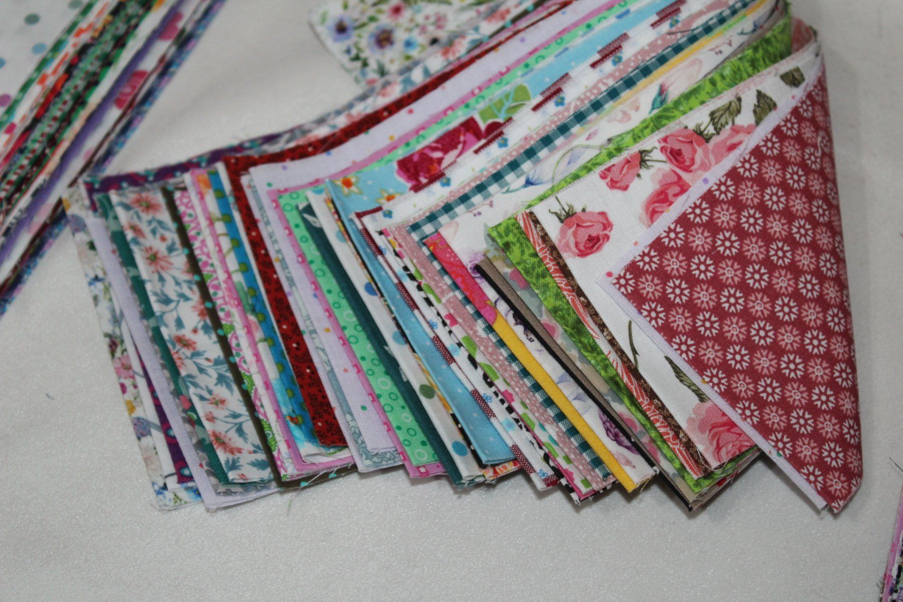 Tessuti: Stoffpaket(2) BW Stoffresten Patchwork – Nuovo (secondo la descrizione) da Obfelden venduto da solomon111 2