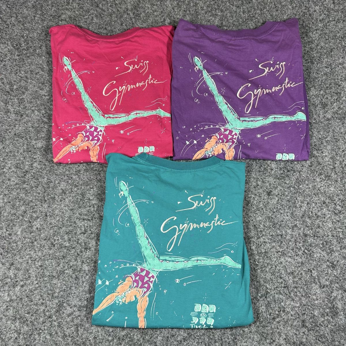 Switcher T-shirt: 1980 gym shirt – Usato da La Sagne NE venduto da Matlasape
