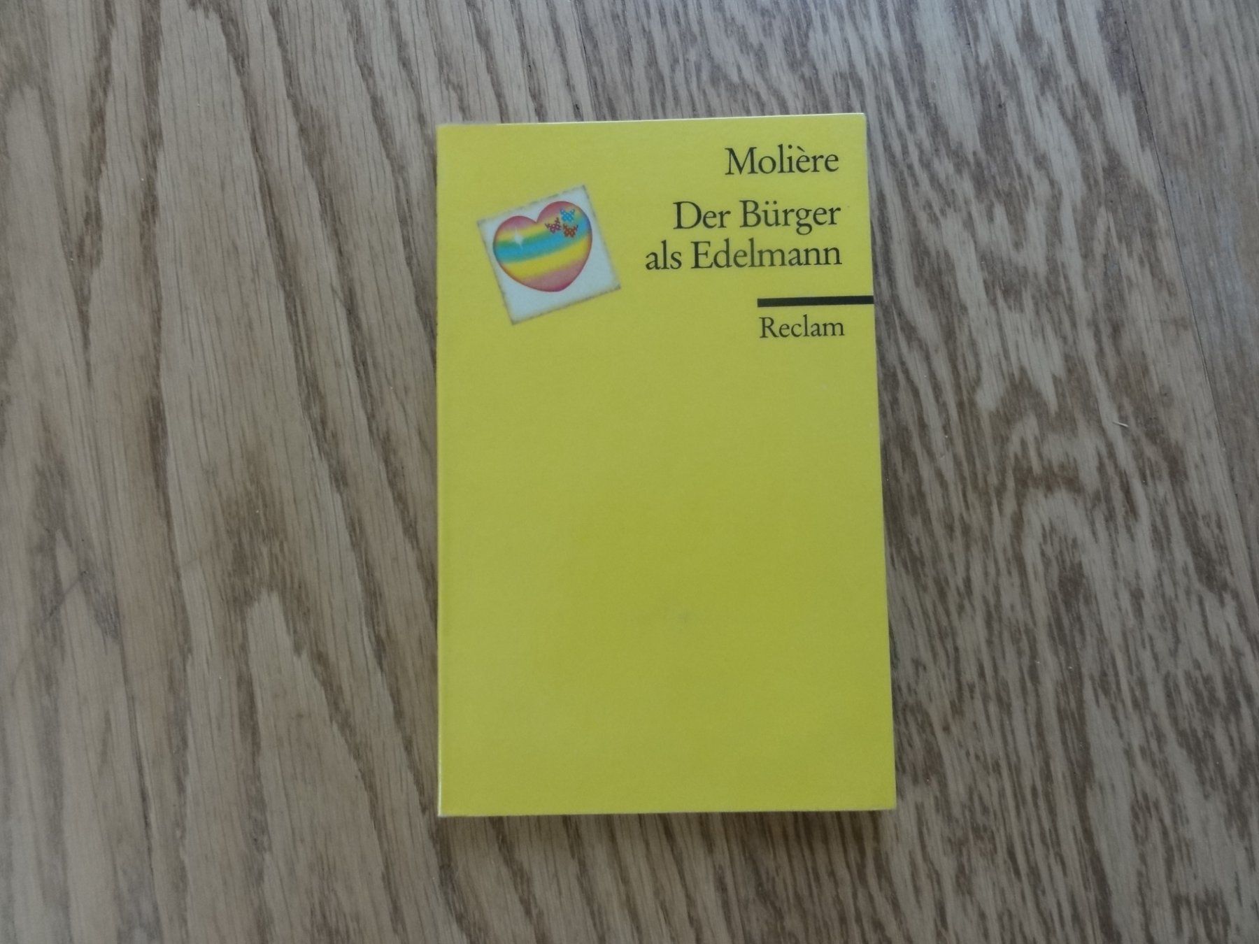 Bücher: Der Bürger als Edelmann, Molière – Gebraucht aus Riedholz von Taweva