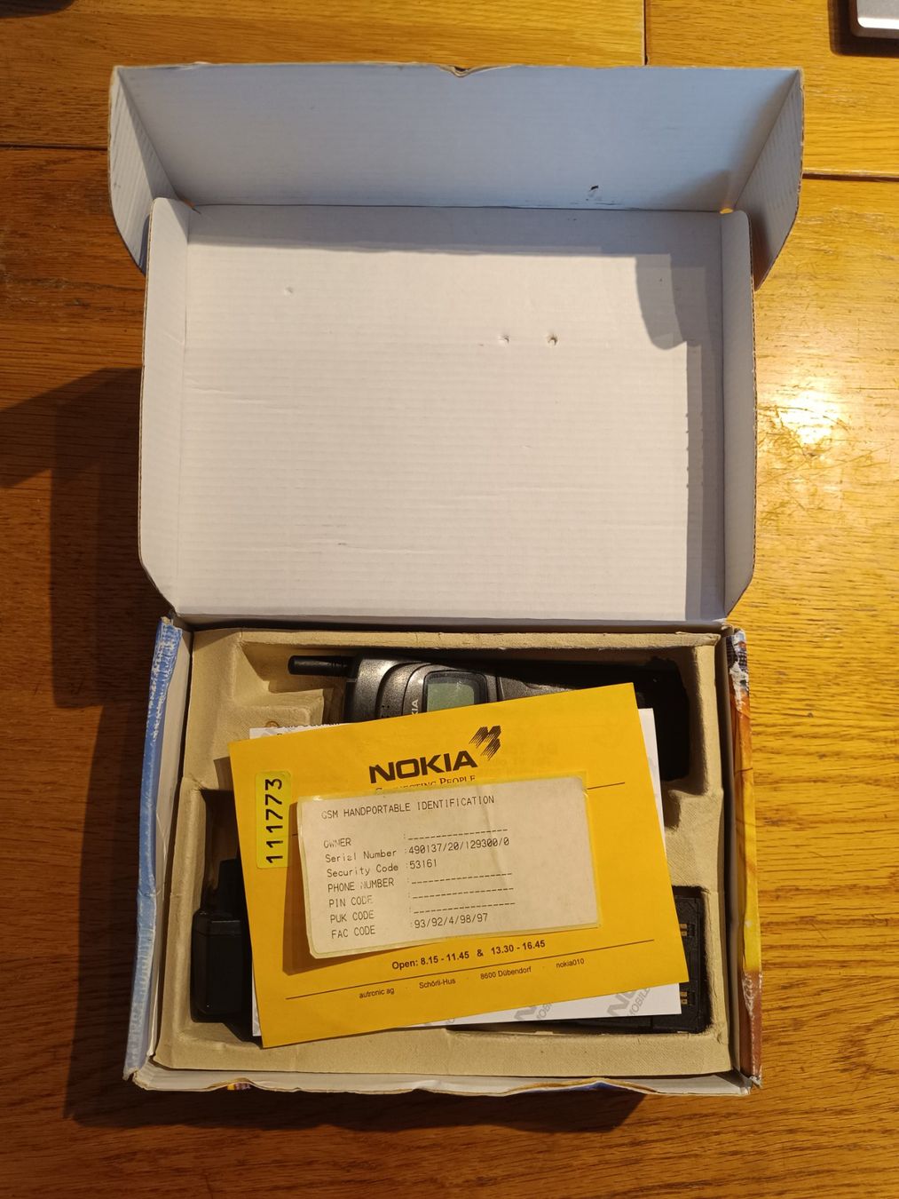 Nokia Telefoni cellulari / Smartphones: Nokia 8110 nhe-68x OVP – Difettoso da Glis venduto da retinorbi 2