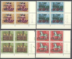 1983, Pro Juventute, Viererblock **