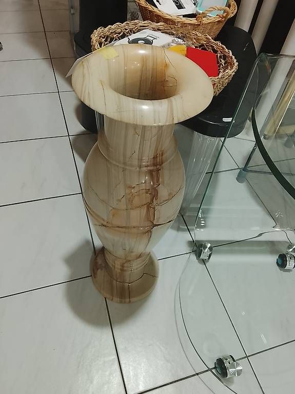 Vasi & Recipienti: Bodenvase vermutlich Onyx /Marmor – Usato da Neuhausen am Rheinfall venduto da galleria13 2