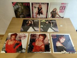 8 x LP + Maxi Samantha Fox , Peebles , Sheena Easton