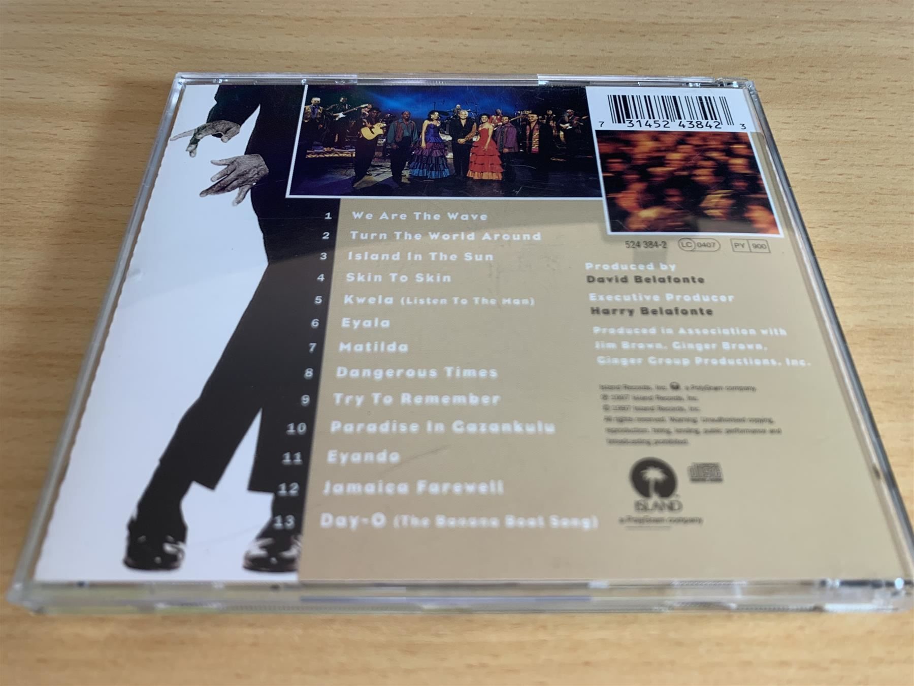 CD: Harry Belafonte – An Evening With Harry – Usato da Rikon im Tösstal venduto da Alpenmutz 1