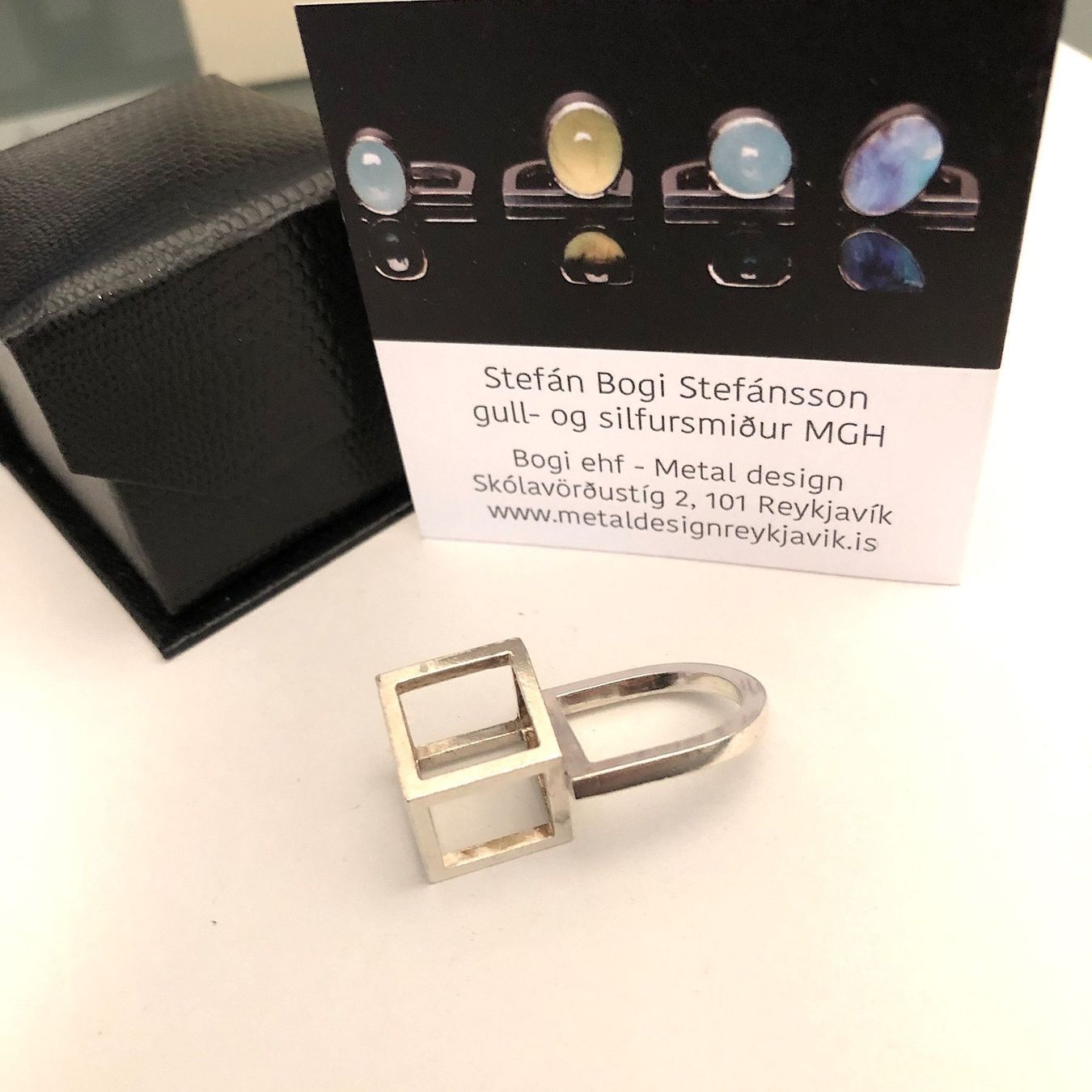 Ringe: Puristischer Designer Ring / Anhänger Gr. 53 – Neu (gemäss Beschreibung) aus Binningen von criss-cross 8