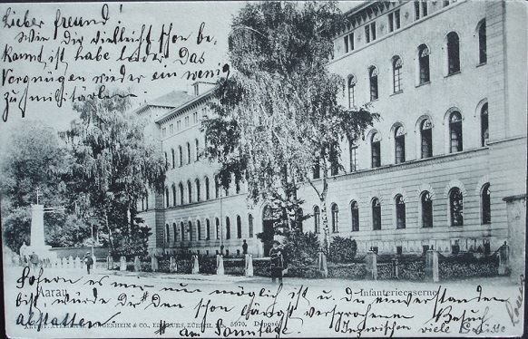 Cartoline postali: AARAU Infanteriecaserne – Usato da Jona venduto da philajona